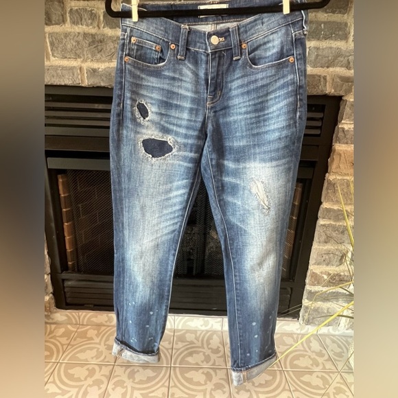Madewell Slim Boyfriend Jeans - Picture 1 of 11
